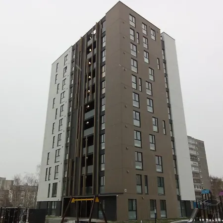 Lägenhet With A Balcony And An Impressive Terrace On The Roof Of The House Vilnius