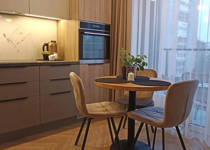 Apartament With A Balcony And An Impressive Terrace On The Roof Of The House