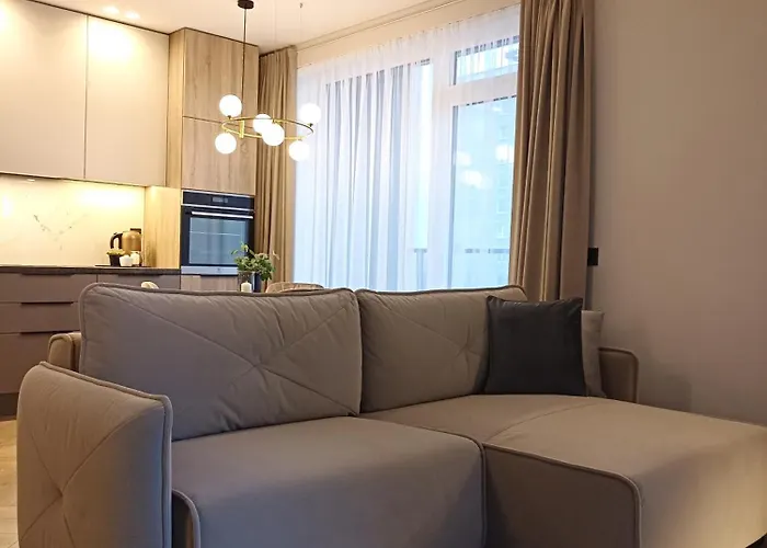 With A Balcony And An Impressive Terrace On The Roof Of The House Apartament